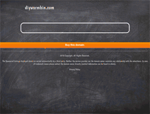 Tablet Screenshot of diywormbin.com